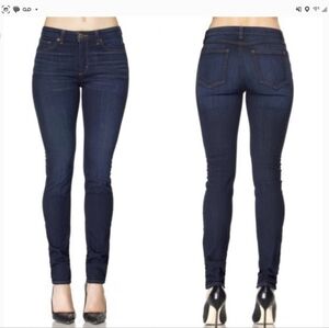 Spanx Like New 5 Pocket Women's Dark Blue Skinny Jeans